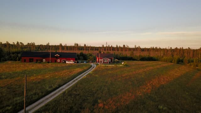 Drone view of Bear Hill Ranch