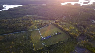 Drone view of Bear Hill Ranch