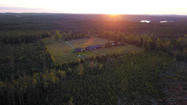 Drone view of Bear Hill Ranch